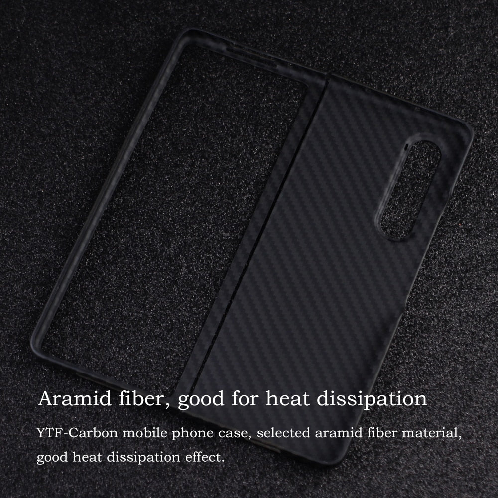 Real Carbon Fiber Case For Samsung Galaxy Z Fold - Premium Mobile Phone Cases from Dressmycell.com - Just $52.00! Shop now at Dressmycell.com Real Carbon Fiber Case For Samsung Galaxy Z Fold - Premium Mobile Phone Cases from Dressmycell.com - Just $52.00! Shop now at Dressmycell.com